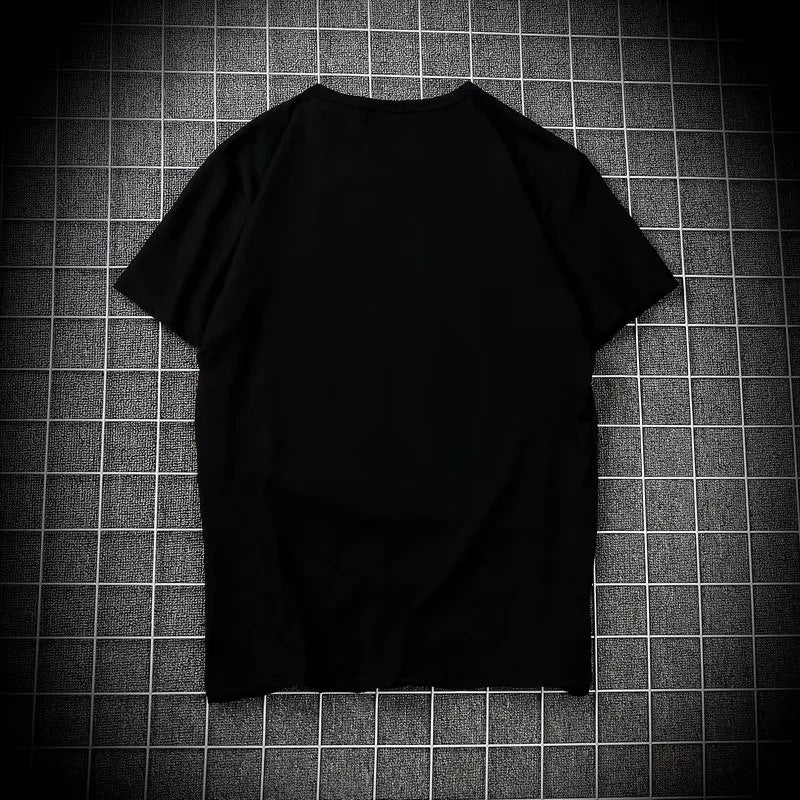Men's Loose Graphic Summer T-Shirt (Short Sleeve)