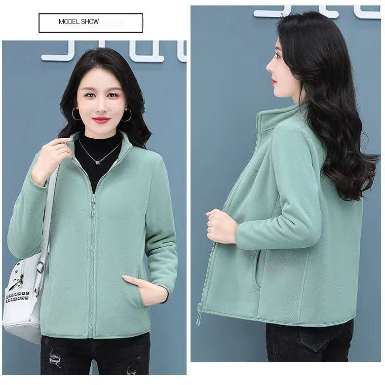Reversible Fleece Jacket for Couples - Fall/Winter