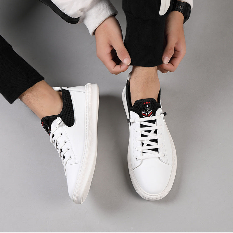Spring 2020 Men's Trendy Casual White Sneakers