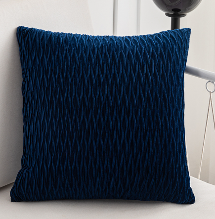 Soft Velvet Square Throw Pillow Case for Living Room
