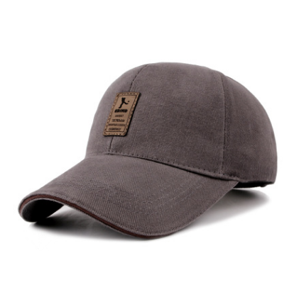 Men's Korean Style Cotton Baseball Cap for Outdoor Sun Protection