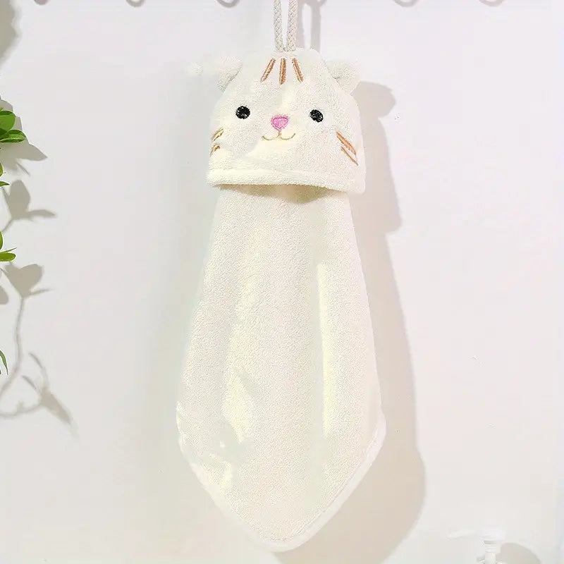 Cartoon Animal Fingertip Towel for Kids (1pc)
