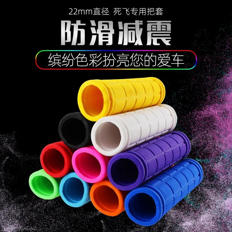 1 paar Fahrrad Lenker Griffe Anti-skid Fahrrad Griff Bar Griffe Gummi Abdeckungen Fixed Gear BMX MTB Mountainbike fahrrad Zubehör - flohmarkt-deutschland.shop