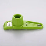 1 Packung Mini-Knoblauchmühle, kreative Knoblauchpresse für die Küche, Knoblauchpüree, manuelles Knoblauchpüree, grüne Küchenhelfer - flohmarkt-deutschland.shop