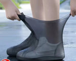 1 Pair Silicone WaterProof Shoe Covers Lip-resistant Rubber Rain Boot Rain Gear Overshoes Accessories for Outdoor Rainy Day - flohmarkt-deutschland.shop