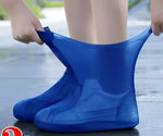1 Pair Silicone WaterProof Shoe Covers Lip-resistant Rubber Rain Boot Rain Gear Overshoes Accessories for Outdoor Rainy Day - flohmarkt-deutschland.shop
