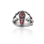 1 Stück The Vampire Diaries Ringe Elena Gilbert Daylight Ringe Vintage Kristallring mit blauem Lapislazuli Modeschmuck Filme Cosplay - flohmarkt-deutschland.shop
