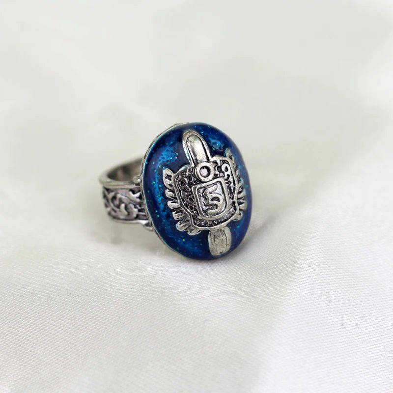 1 Stück The Vampire Diaries Ringe Elena Gilbert Daylight Ringe Vintage Kristallring mit blauem Lapislazuli Modeschmuck Filme Cosplay - flohmarkt-deutschland.shop