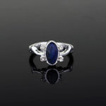 1 Stück The Vampire Diaries Ringe Elena Gilbert Daylight Ringe Vintage Kristallring mit blauem Lapislazuli Modeschmuck Filme Cosplay - flohmarkt-deutschland.shop