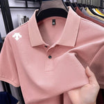 100 % Baumwolle, Herren-Poloshirt, Sommer, Luxusmarke, Revers, geometrischer Druck, kurze Ärmel, T-Shirrrenbekleidung, Oberteile - flohmarkt-deutschland.shop