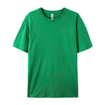 100% Cotton Solid Color T-Shirts Men Woman Short Sleeve Fashion Brand Trend Casual Soft Clothing Tees Breathable Summer Tops - flohmarkt-deutschland.shop