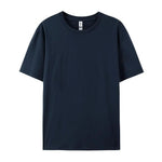 100% Cotton Solid Color T-Shirts Men Woman Short Sleeve Fashion Brand Trend Casual Soft Clothing Tees Breathable Summer Tops - flohmarkt-deutschland.shop