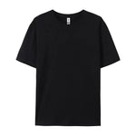 100% Cotton Solid Color T-Shirts Men Woman Short Sleeve Fashion Brand Trend Casual Soft Clothing Tees Breathable Summer Tops - flohmarkt-deutschland.shop
