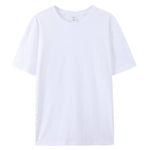100% Cotton T Shirt Unisex Plain White Crew Neck Tshirt Coton Herren T-shirt Uomo Blank Black T Shirt For Men Playeras De Hombre - flohmarkt-deutschland.shop