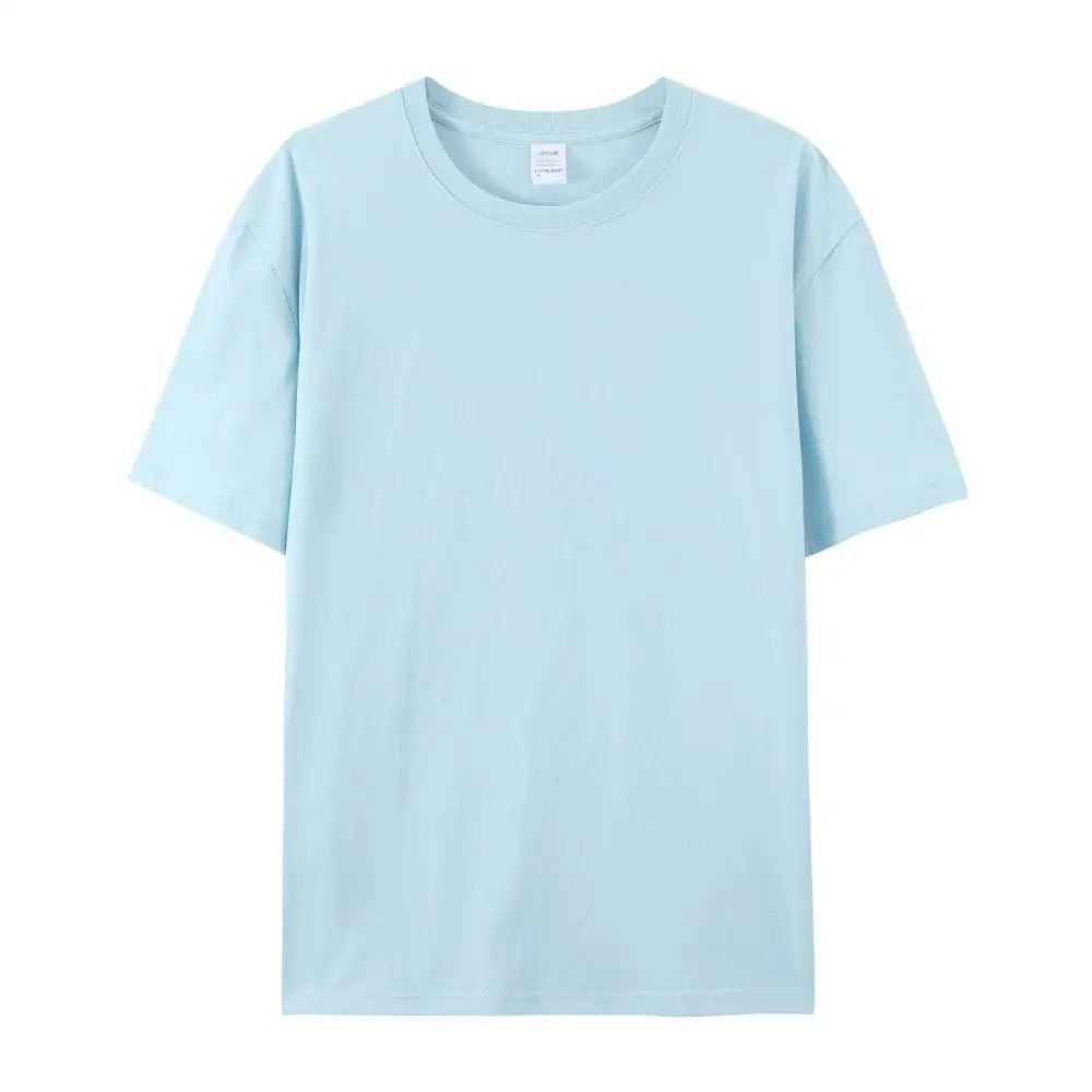 100% Cotton T Shirt Unisex Plain White Crew Neck Tshirt Coton Herren T-shirt Uomo Blank Black T Shirt For Men Playeras De Hombre - flohmarkt-deutschland.shop