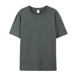 100% Cotton White Tshirt Unisex High Quality Round Neck T Shirt Men Herren T-shirt Uomo Tee Shirt Homme Coton Franela De Algodon - flohmarkt-deutschland.shop