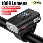 1000LM Fahrrad Led Front Licht LED USB Aufladbare Smart Sensor Rücklicht Wasserdichte Helle Taschenlampe Sicherheit Radfahren Lichter - flohmarkt-deutschland.shop