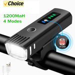 1000LM Fahrrad Led Front Licht LED USB Aufladbare Smart Sensor Rücklicht Wasserdichte Helle Taschenlampe Sicherheit Radfahren Lichter - flohmarkt-deutschland.shop