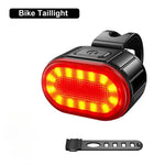 1000LM Fahrrad Led Front Licht LED USB Aufladbare Smart Sensor Rücklicht Wasserdichte Helle Taschenlampe Sicherheit Radfahren Lichter - flohmarkt-deutschland.shop