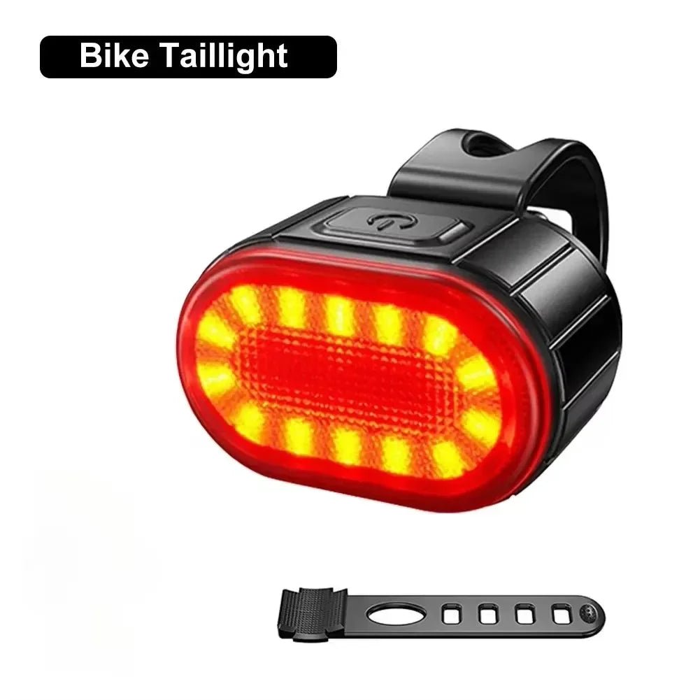 1000LM Fahrrad Led Front Licht LED USB Aufladbare Smart Sensor Rücklicht Wasserdichte Helle Taschenlampe Sicherheit Radfahren Lichter - flohmarkt-deutschland.shop