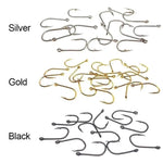 100pcs Fishing Hook Stainless Steel Carbon Fishing Hook With Loop Sharp Barbed Boxed Fishing Hook Set Sea Fishing Accessories - flohmarkt-deutschland.shop
