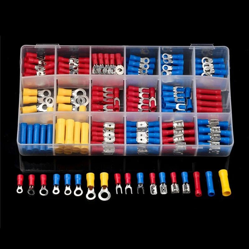 102/280/300/480PCS Wire Connector Kit Male Female Insulated Terminals Cold Crimp Terminals Assorted Crimp Terminals Spade - flohmarkt-deutschland.shop