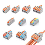 10/30/50 PCS Mini Fast Wiring Cable Connectors Universal Compact Splitter Electrical Conductors Push-in Home Terminal Block - flohmarkt-deutschland.shop