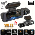 1080P WIFI Dual camera Dash Cam for cars,Front And Inside,car camera with IR Night Vision,Loop Recording,wide angle Car DVR Came - flohmarkt-deutschland.shop