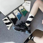 10pairs Breathable Cotton Sports Stockings Men Bamboo Fiber Autumn and Winter Men Socks Sweat Absorption Deodorant Business Sox - flohmarkt-deutschland.shop