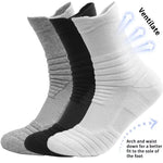 10pairs Breathable Cotton Sports Stockings Men Bamboo Fiber Autumn and Winter Men Socks Sweat Absorption Deodorant Business Sox - flohmarkt-deutschland.shop