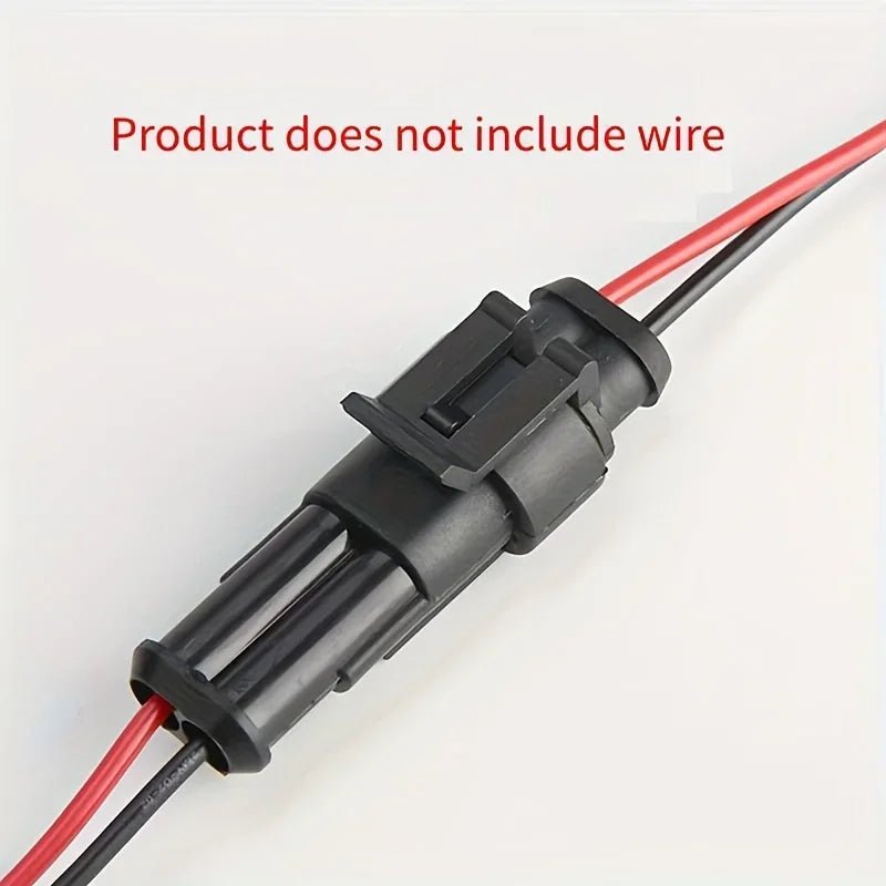 10PCS 2 Pin Way Electrical Wire Connector, 18AWG Male Female Plug Socket, Quick Disconnect Wire Connectors for Car, Truck - flohmarkt-deutschland.shop