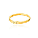 11:11 Engelszahl Ringe für Frauen Vergoldet Glück Edelstahl Ring Vintage Hochzeit Ästhetischen Schmuck Geschenk anillos mujer - flohmarkt-deutschland.shop