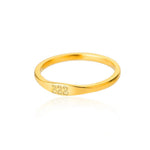 11:11 Engelszahl Ringe für Frauen Vergoldet Glück Edelstahl Ring Vintage Hochzeit Ästhetischen Schmuck Geschenk anillos mujer - flohmarkt-deutschland.shop