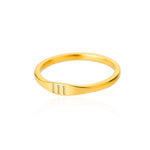 11:11 Engelszahl Ringe für Frauen Vergoldet Glück Edelstahl Ring Vintage Hochzeit Ästhetischen Schmuck Geschenk anillos mujer - flohmarkt-deutschland.shop