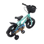 12-Zoll-Kinderfahrrad, stabiles Reiten, Rahmen aus Kohlenstoffstahl, Babyfahrrad mit Stützrädern für Kinder im Alter von 2 bis 6 Jahren - flohmarkt-deutschland.shop