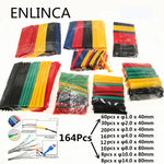 127-750pcs Heat-shrink Tubing Thermoresistant Tube Heat Shrink Wrapping Kit Electrical Connection Wire Cable Insulation Sleeving - flohmarkt-deutschland.shop