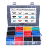 127-750pcs Heat-shrink Tubing Thermoresistant Tube Heat Shrink Wrapping Kit Electrical Connection Wire Cable Insulation Sleeving - flohmarkt-deutschland.shop