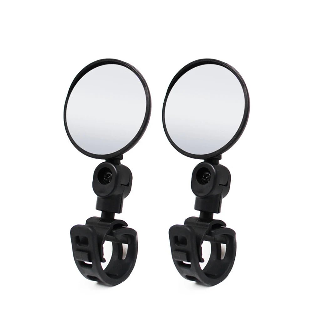 1/2PCS Bicycle Rearview Mirror 360 Degree Adjustable Rotatable Universal Cycling Handlebar Rear View Mirrors for MTB Road Bike - flohmarkt-deutschland.shop
