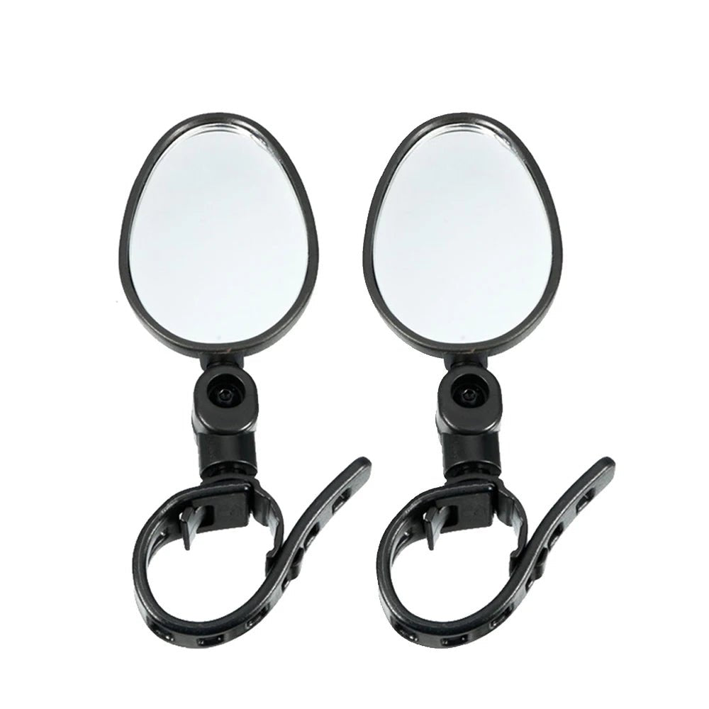1/2PCS Bicycle Rearview Mirror 360 Degree Adjustable Rotatable Universal Cycling Handlebar Rear View Mirrors for MTB Road Bike - flohmarkt-deutschland.shop