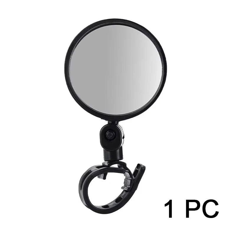 1/2PCS Bicycle Rearview Mirror 360 Degree Adjustable Rotatable Universal Cycling Handlebar Rear View Mirrors for MTB Road Bike - flohmarkt-deutschland.shop