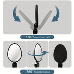 1/2PCS Bicycle Rearview Mirror 360 Degree Adjustable Rotatable Universal Cycling Handlebar Rear View Mirrors for MTB Road Bike - flohmarkt-deutschland.shop