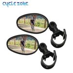 1/2PCS Bicycle Rearview Mirror 360 Degree Adjustable Rotatable Universal Cycling Handlebar Rear View Mirrors for MTB Road Bike - flohmarkt-deutschland.shop