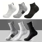 1/3 Pairs Anti-slip Football Socks Men Cotton Sock Short Long Tube Soccer Basketball Sport Socks Breathable Deodorous Sock 39-45 - flohmarkt-deutschland.shop