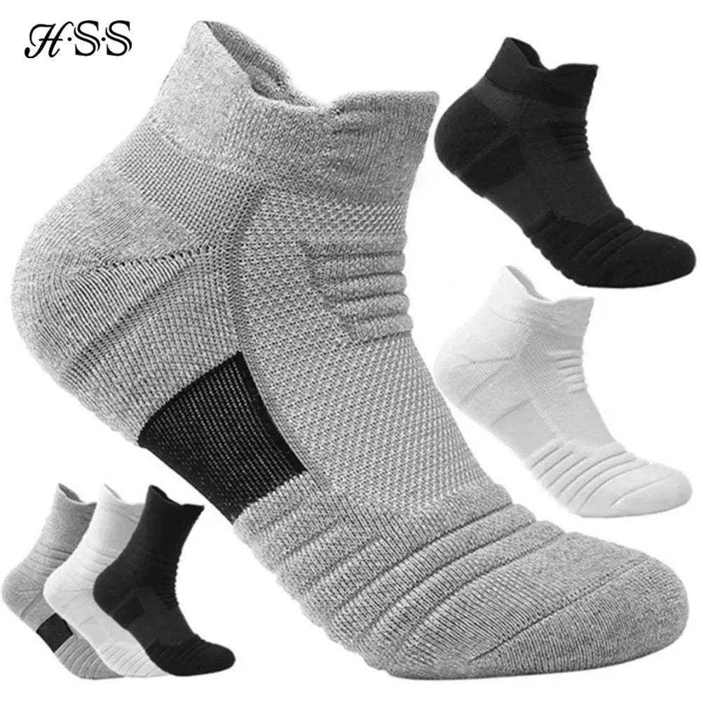 1/3 Pairs Anti-slip Football Socks Men Cotton Sock Short Long Tube Soccer Basketball Sport Socks Breathable Deodorous Sock 39-45 - flohmarkt-deutschland.shop