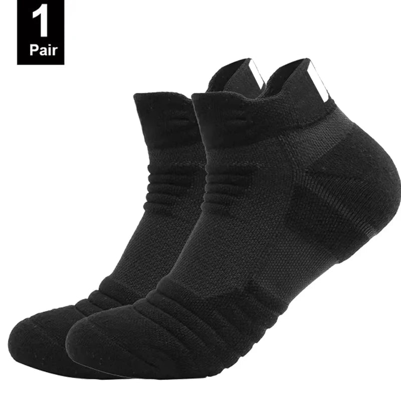 1/3 Pairs Anti-slip Football Socks Men Cotton Sock Short Long Tube Soccer Basketball Sport Socks Breathable Deodorous Sock 39-45 - flohmarkt-deutschland.shop
