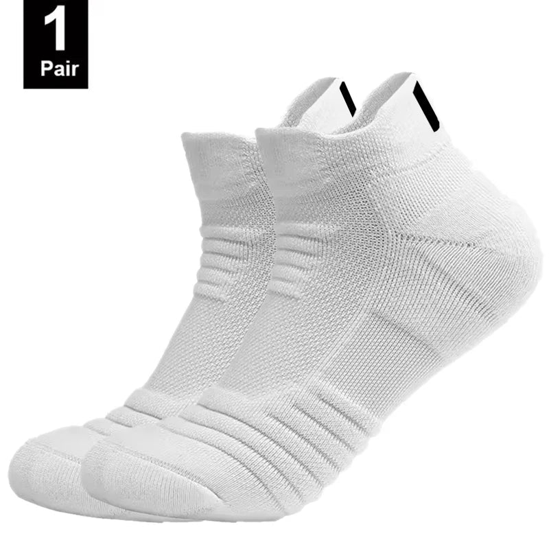 1/3 Pairs Anti-slip Football Socks Men Cotton Sock Short Long Tube Soccer Basketball Sport Socks Breathable Deodorous Sock 39-45 - flohmarkt-deutschland.shop