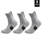 1/3 Pairs Anti-slip Football Socks Men Cotton Sock Short Long Tube Soccer Basketball Sport Socks Breathable Deodorous Sock 39-45 - flohmarkt-deutschland.shop