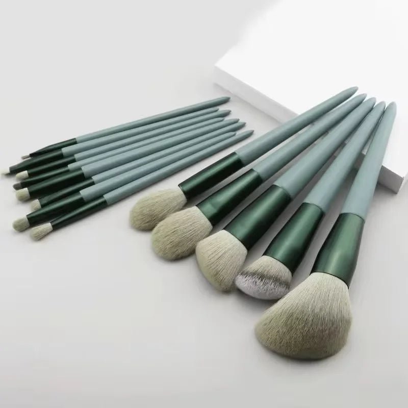 13/15PCS Make-Up Pinsel Set Lidschatten Foundation Frauen Kosmetik Pinsel Lidschatten Erröten Schönheit Weiche Make-Up Werkzeuge Tasche - flohmarkt-deutschland.shop
