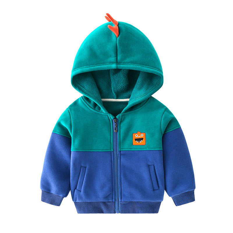Kinder Kapuzenjacke und Fleece-Pullover für Jungen