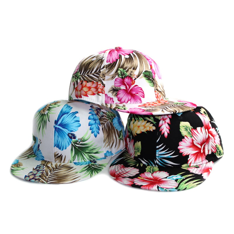 Women's Beach Style Hip Hop Flat Brim Hat